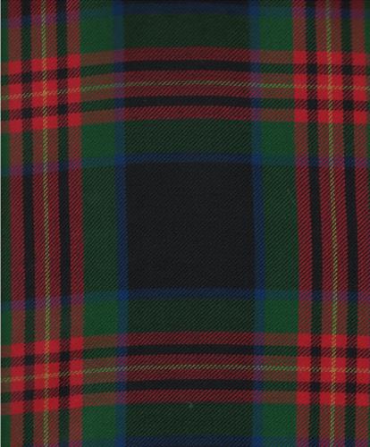 tissu lainage écossais ARCHIBALD rouge/vert