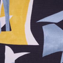 tissu DONATELLO jaune-glacier-noir-street Art