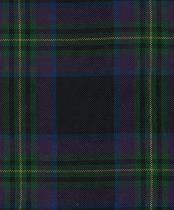 tissu lainage écossais ARCHIBALD prune/vert
