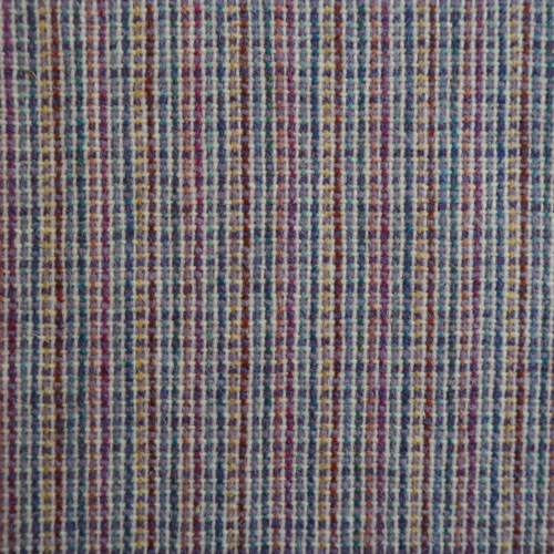 tissu lainage ABEL écossais  tendance violine