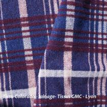 tissu COLORADO - lainage - écossais 