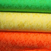 tissu jersey fleuri ton sur ton coloris poussin