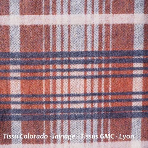 tissu COLORADO - lainage - écossais 