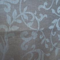 tissu GREGOIRE motif damassé lin  -180 cm