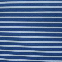 tissu d'extérieur rayé bleu-blanc  en 280cm