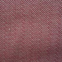 Tissu CHEVRONS jacquard rouge écru 140cm