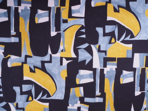 tissu DONATELLO jaune-glacier-noir-street Art