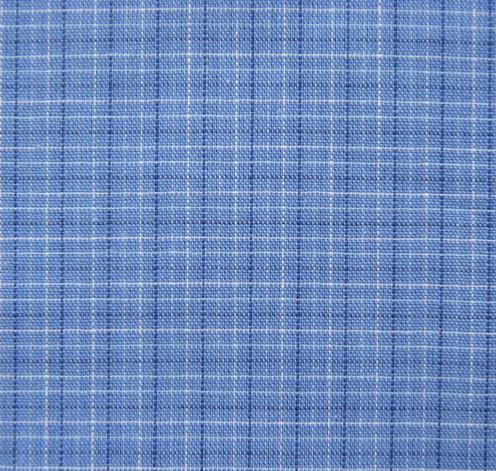 tissu ALBERIC écossais tissu camaïeu de bleus