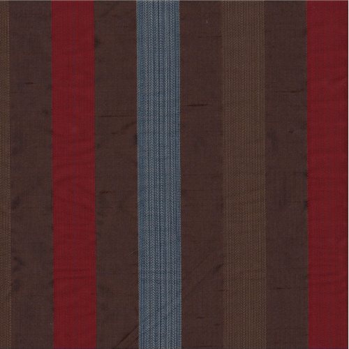 tissu AUGUSTINE rayé -jacquard soie 140cm